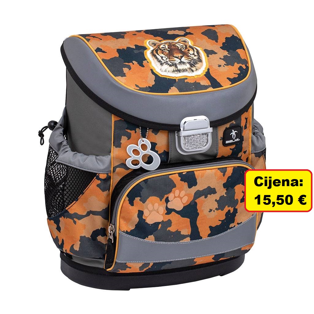 Torba školska mini-fit orange camouflage